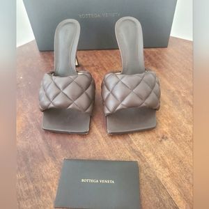 Bottega Veneta Chocolate Brown Sandals